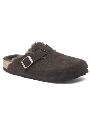 Boston Shearling LEVE sandal Mocca Birkenstock 